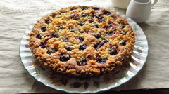 クランブルケーキ