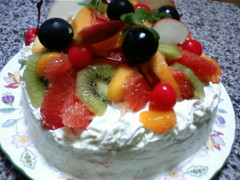 バースディケーキ