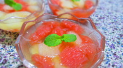 グレープフルーツゼリー