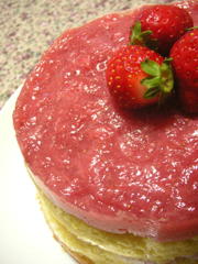 イチゴケーキ