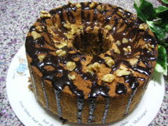 コーヒーマーブルシフォン