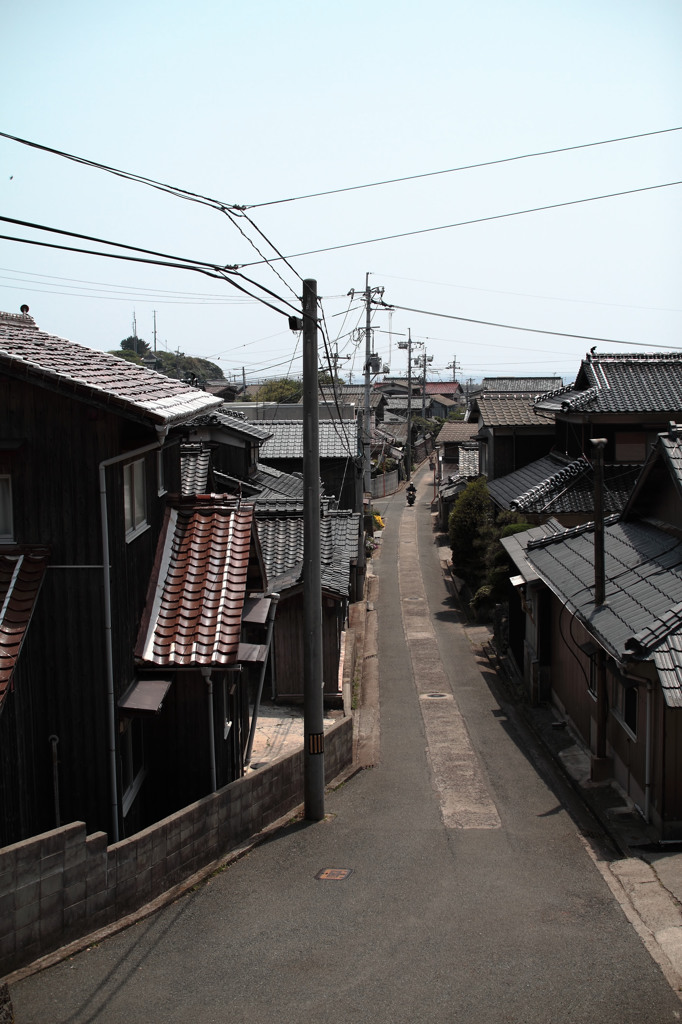 神社から