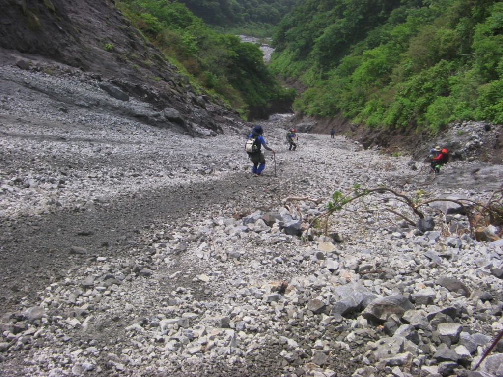 大山名物　砂滑り！！