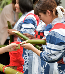 南都七大寺、大安寺の笹酒まつり・竹供養。