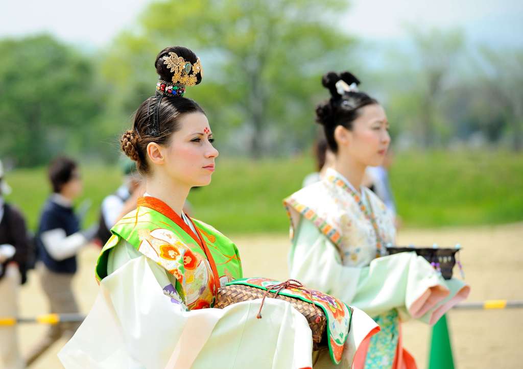 平城京天平行列　2014年