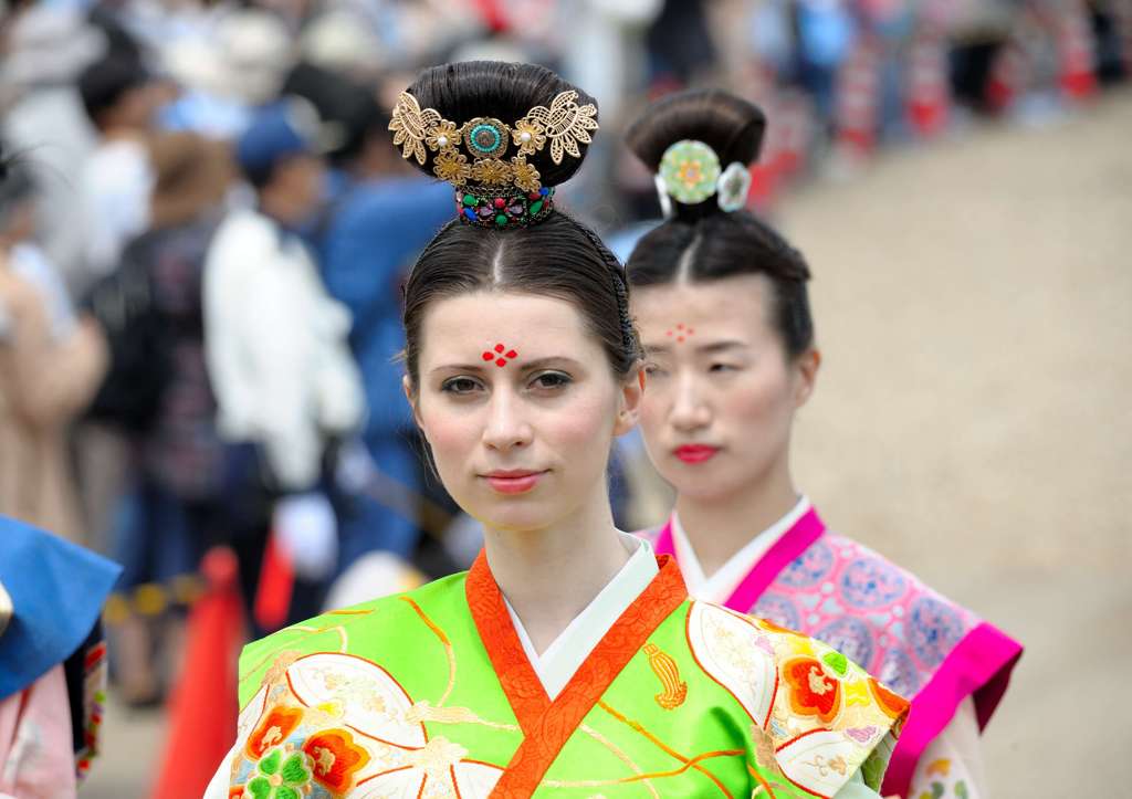 平城京天平行列　2014年
