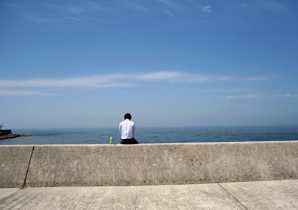 休憩中