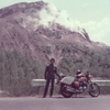 40年前の昭和新山と私と愛車