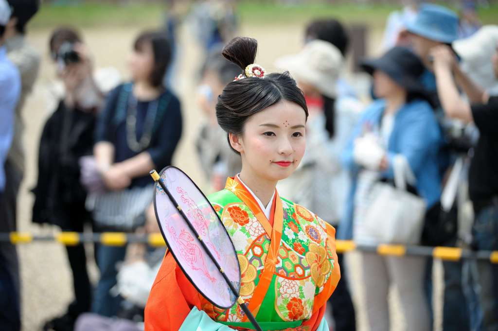 平城京天平行列　2014年