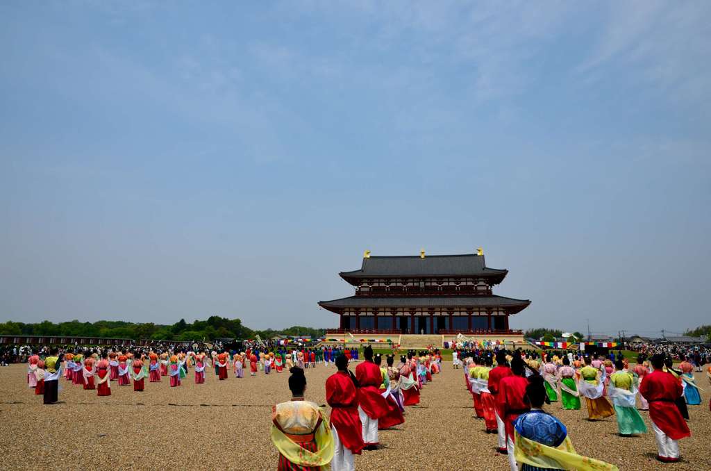 平城京天平行列　2014年
