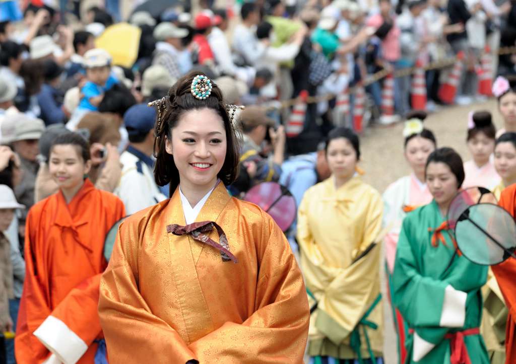 平城京天平行列　2014年