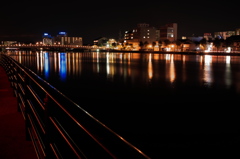 大橋川の夜