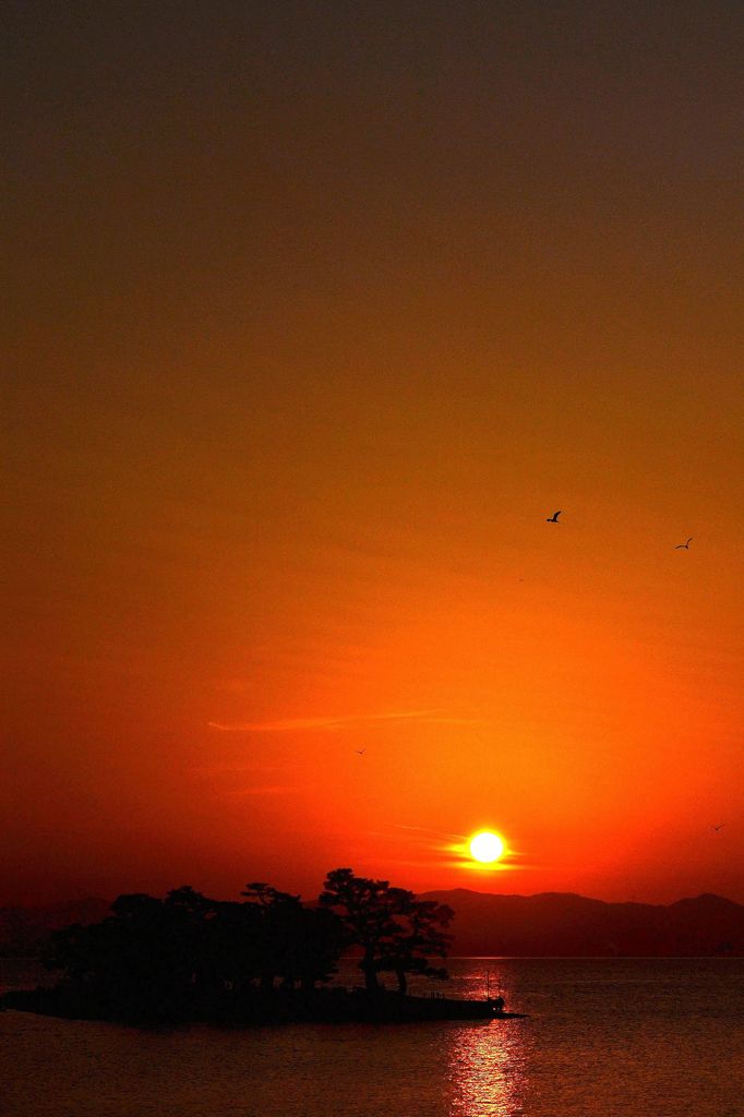 宍道湖夕景