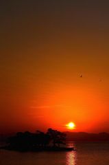 宍道湖夕景