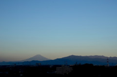 富士と丹沢