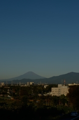 一時間後の富士山