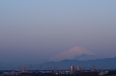 和泉富士の夜明け②