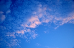 突然の青空
