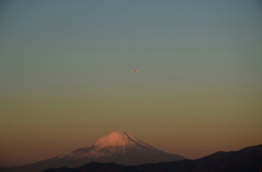 昨日の富士山