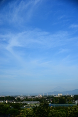 今日の空