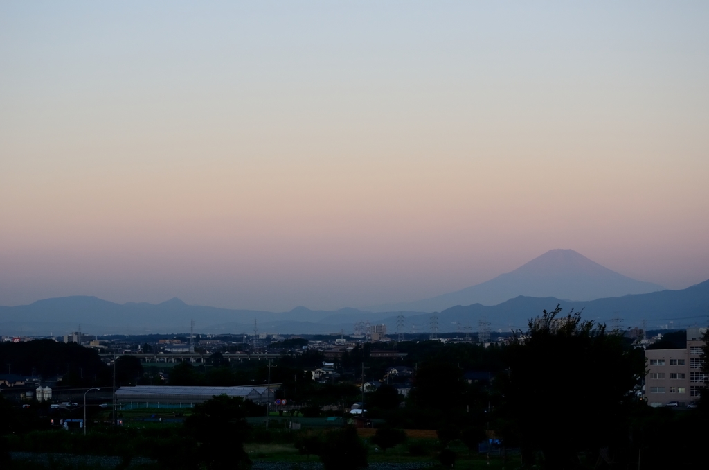 今日の富士山③