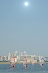 2012年夏風景　ウインドサーフィン