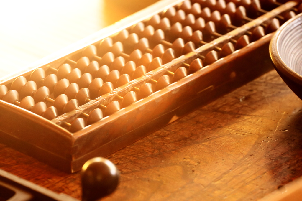 Old abacus