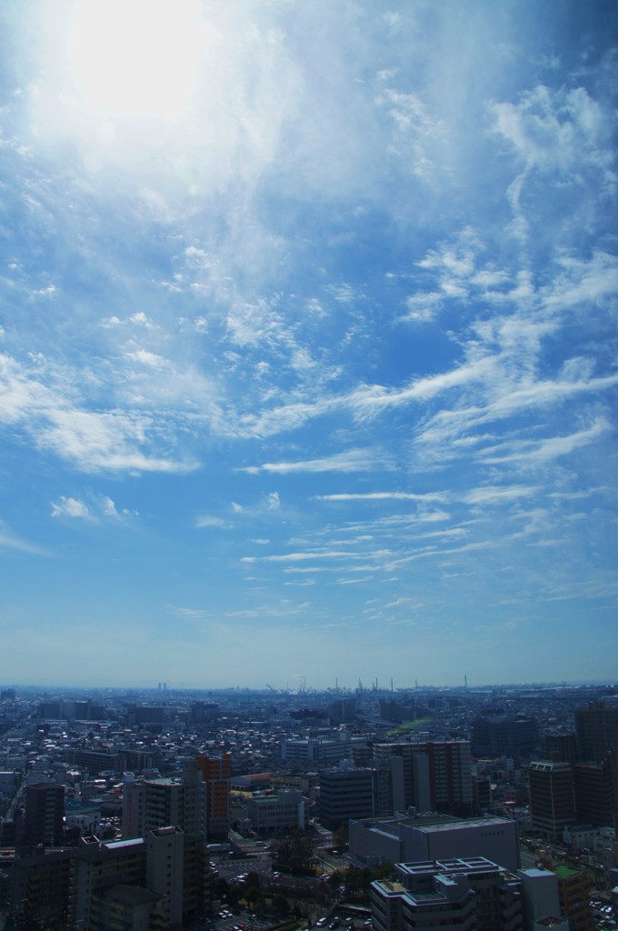 堺の空