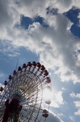 中埠頭にて