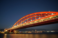 冬の神戸大橋
