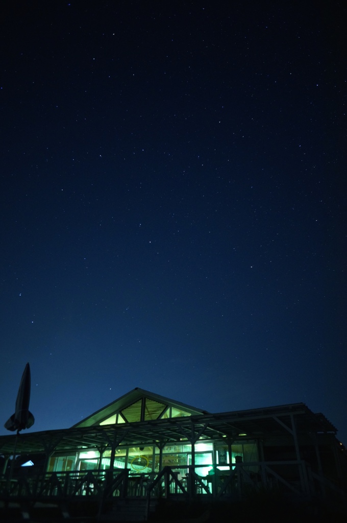 豊島の夜空