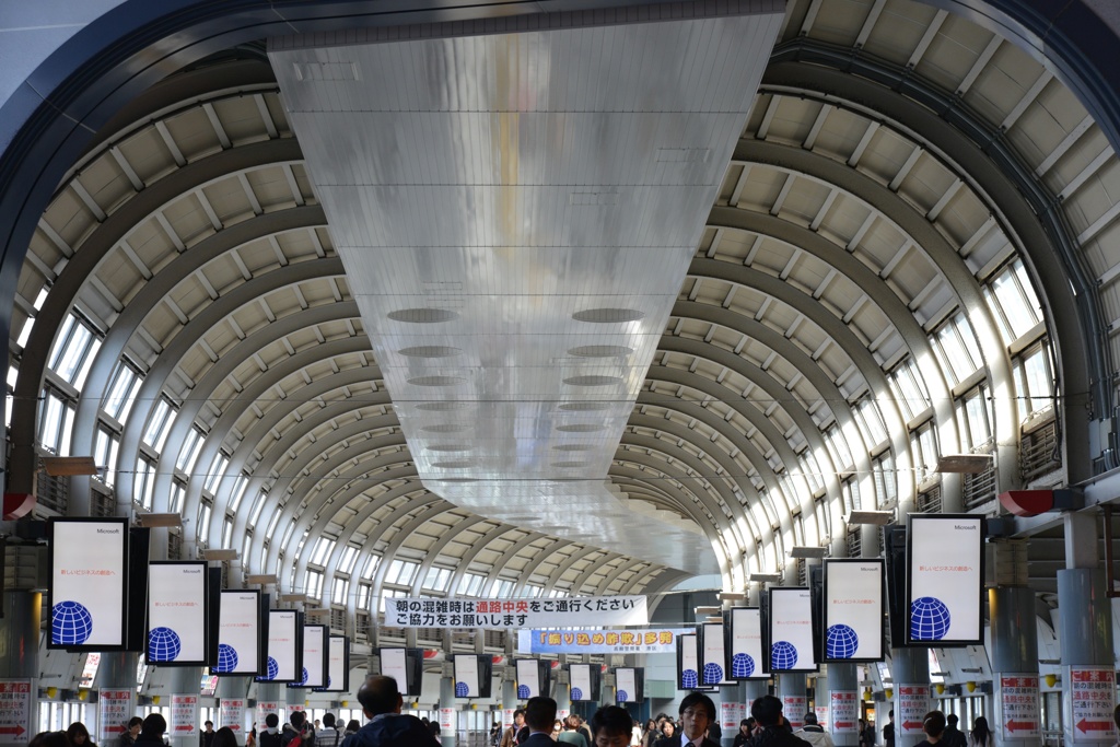 発展する品川駅