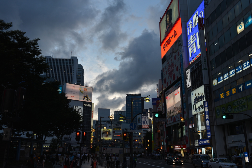 昼なのか夜なのか