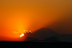 ＴＤＲの富士山＆ゲートブリッジ3