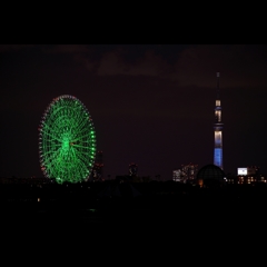 蔵から救出した夜景シリーズ6　T.D.R編