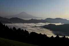 激流雲海と富士山3