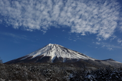 富士三昧78　西臼塚からの富士山と樹氷