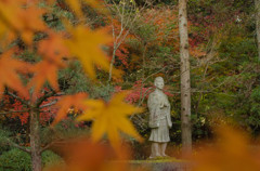 一休寺　一休さんの像