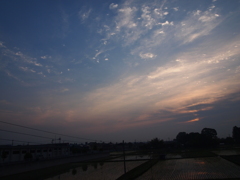 広がる空