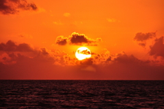 夕日