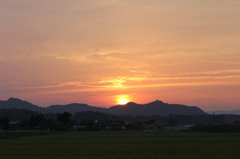 沈みゆく太陽