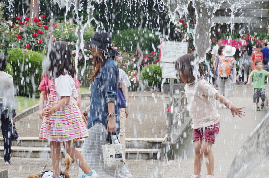 水のカ－テン