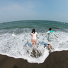 久し振りの海！（大洗海岸）