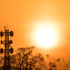 久々の夕陽