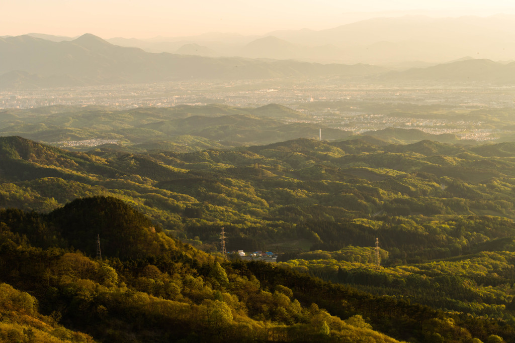 夕暮れ