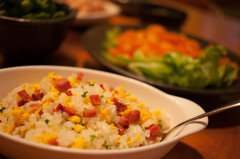 夕飯