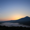 車山より・・・蓼科山・白樺湖を望むⅠ