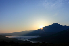 車山より・・・蓼科山・白樺湖を望むⅡ