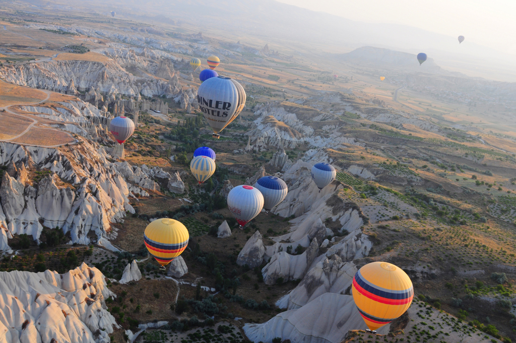 トルコ カッパドキア 気球