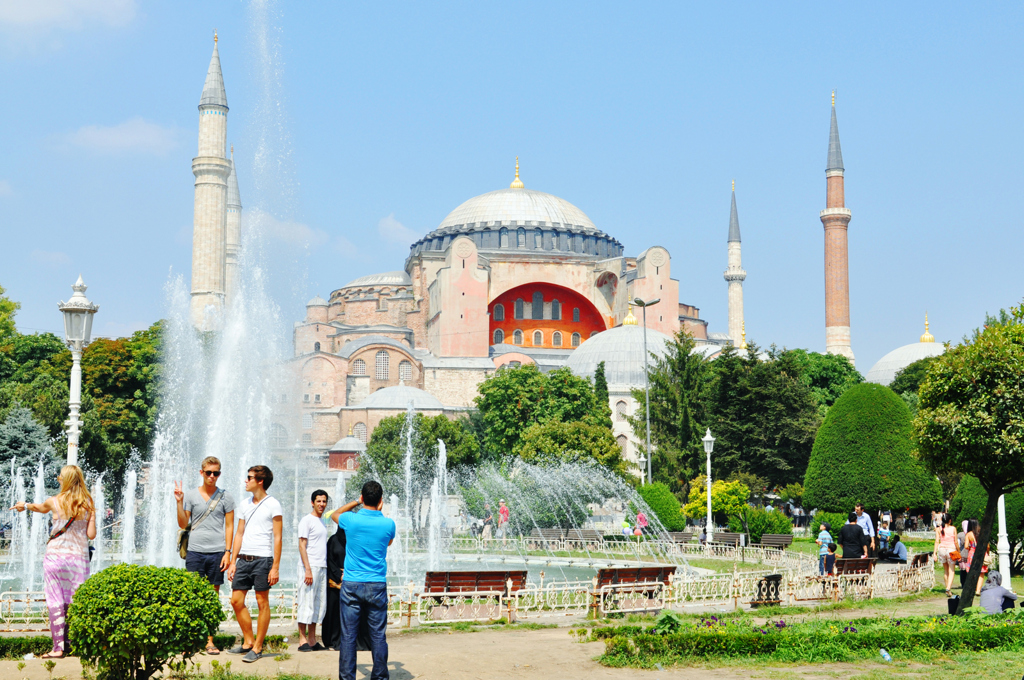 トルコ　世界遺産　聖ソフィア